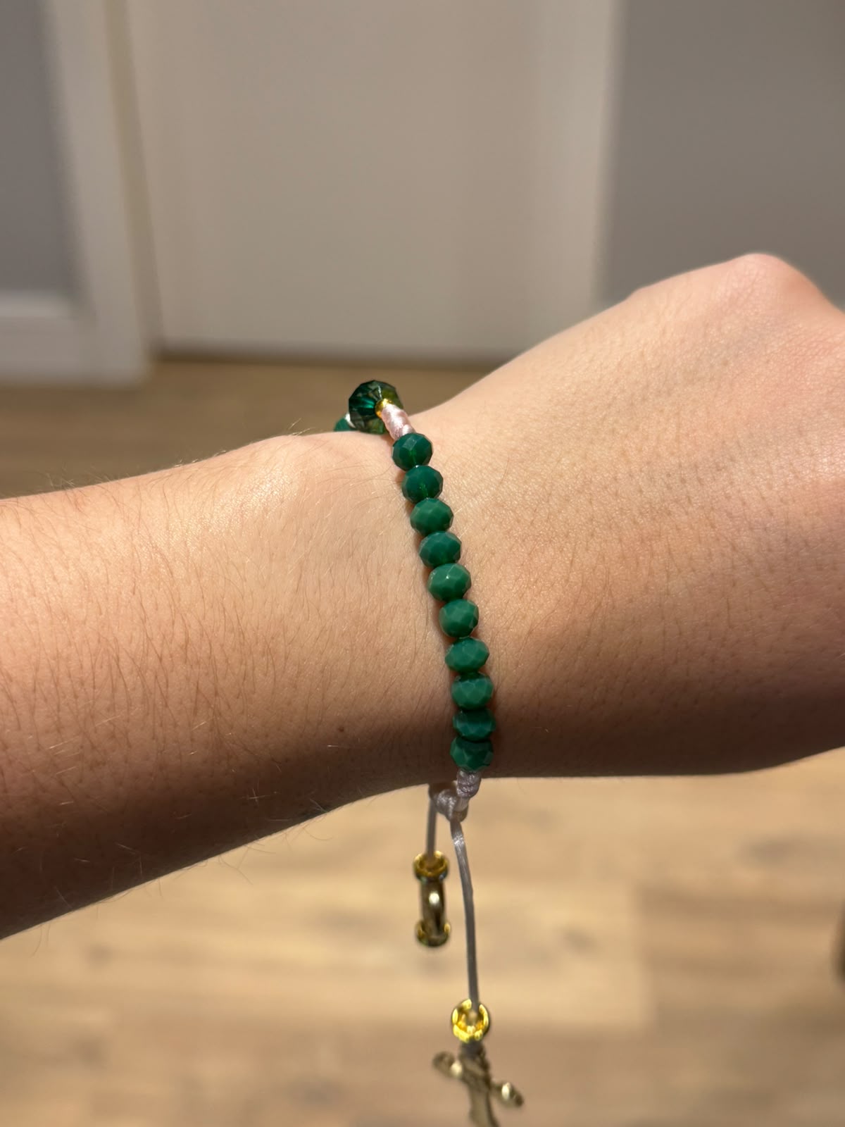 Pulseira São Bento | Cristal Verde