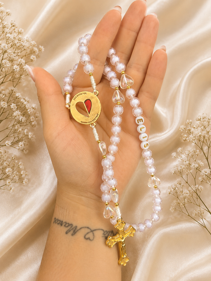 Terço de Casal Personalizado
