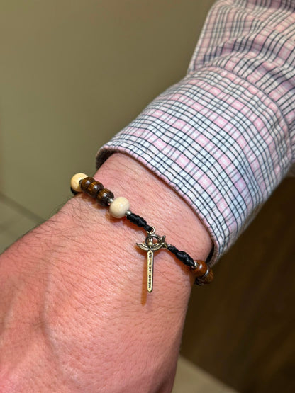 Pulseira São Miguel Arcanjo | Madeira